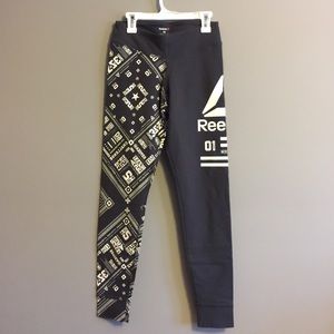 Reebok premium speedwick charcoal legging